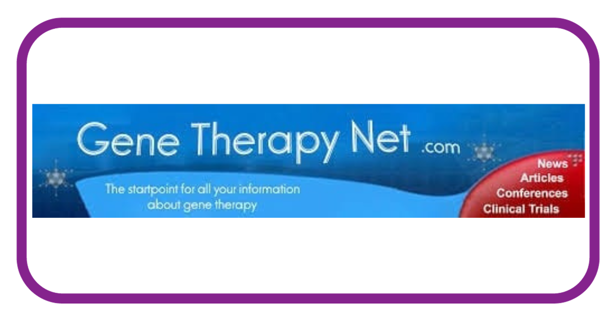 Gene Therapy Net Sponsor Logo